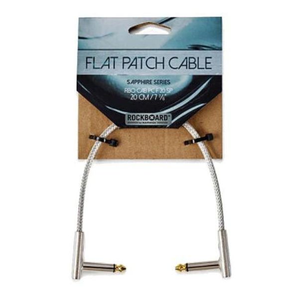 Warwick RockBoard Flat Patch Cable Sapphire Series 20cm
