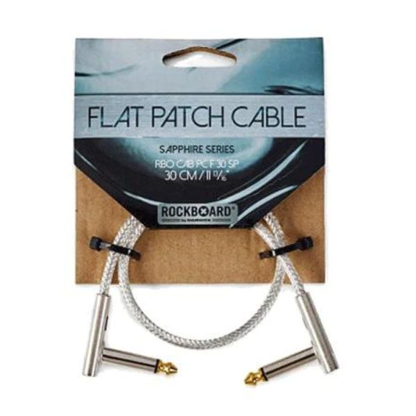 Warwick RockBoard Flat Patch Cable Sapphire Series 30cm