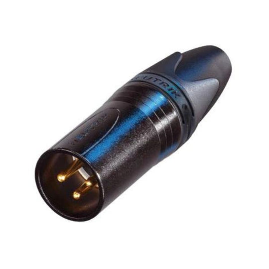 Neutrik NC3MXX-B XLR-M Connector Black