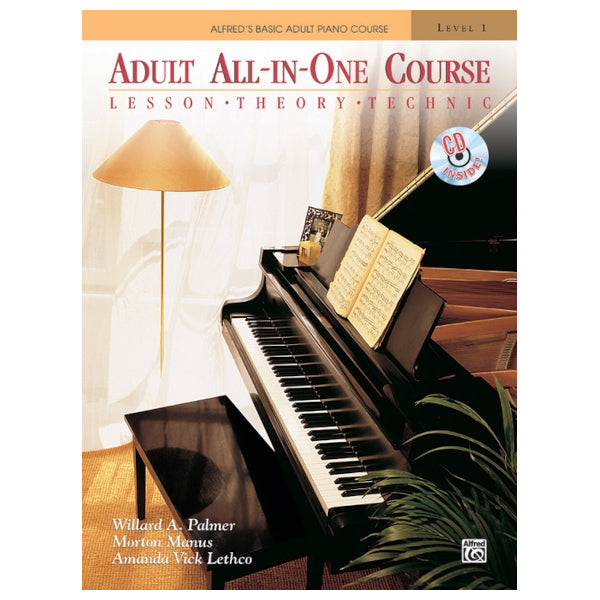 Alfred's Basic Adult All in One Course Level 1  Book + CD