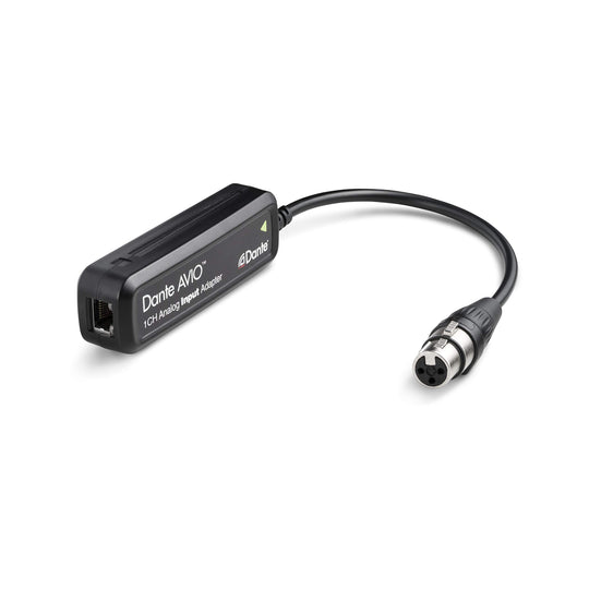 Audinate Dante AVIO Analog 1-Channel Input Adapter 1x0