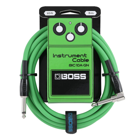 Boss 3m Instrument Cable BIC-10A - Green