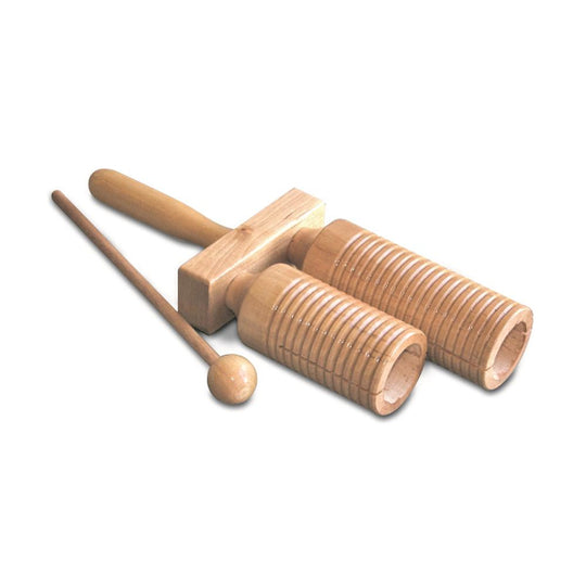 Coyote Wood Block Double Agogo (C8132)