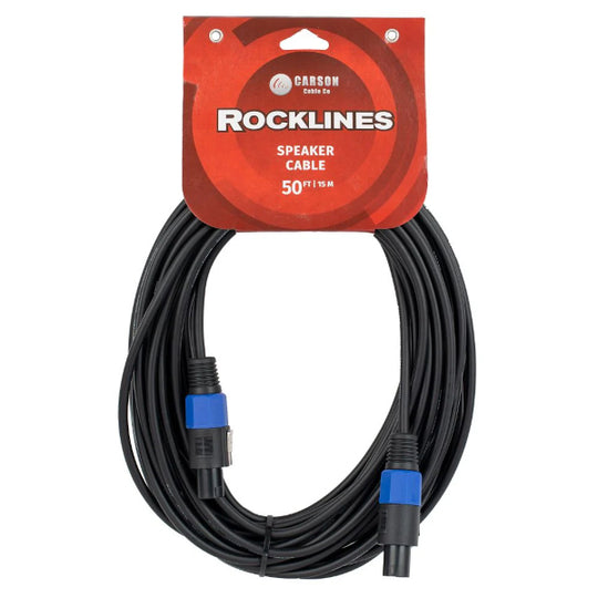 Carson Rocklines RSN50 Speaker Cable - 50ft (SpeakON to SpeakON)