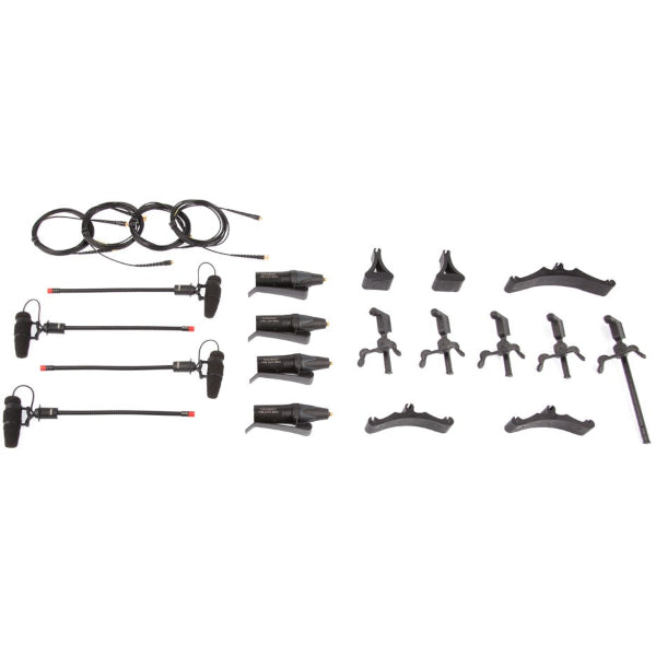 DPA 4099 Classic Touring Kit - 4 Mics & Accessories