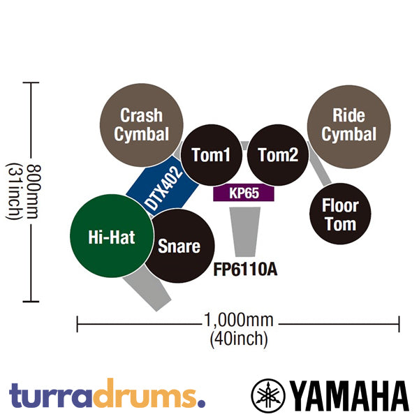 Yamaha DTX432K PLUS Electronic Drum Kit