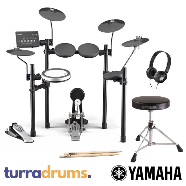 パーカッション・打楽器 YAMAHA DTX482K Yamaha DTX482K PLUS Electronic Drum Kit with Silicone (TCS) Snare