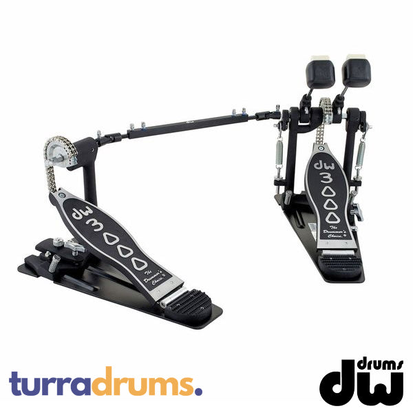 DW 3000 Series Chain Drive Double Bass Drum Pedal (DWCP3002)