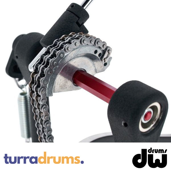 DW 5000 Series Accelerator AD4 Chain Drive Single Bass Drum Pedal - BROWN BOX Special (DWCP5000AD4BB)