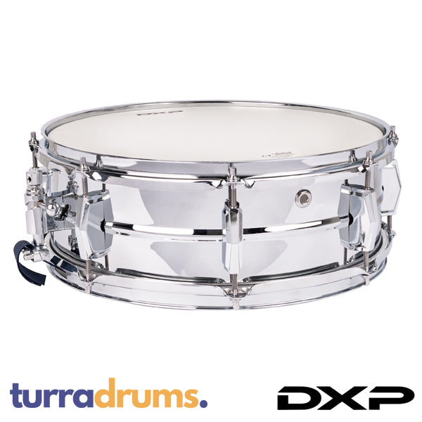 DXP 14 x 5 Inch Chrome Plated Steel Snare Drum (DXP1450S)