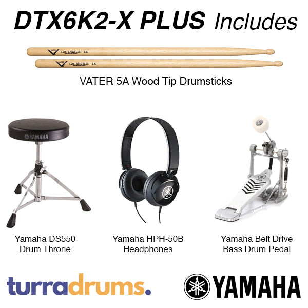 Yamaha DTX6K2-X PLUS Electronic Drum Kit