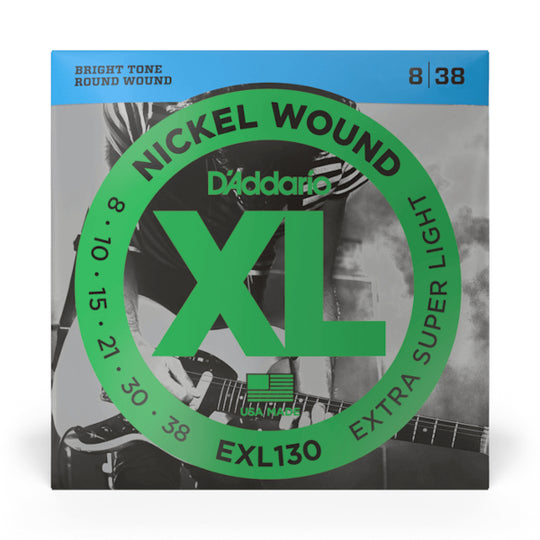 D'Addario EXL130 Electric Guitar Strings 8-38