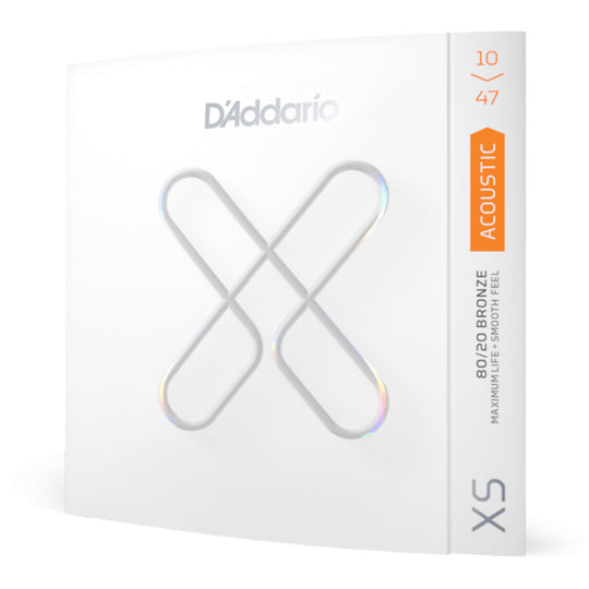 D'Addario XS Acoustic 80/20 Bronze (3-Pack)