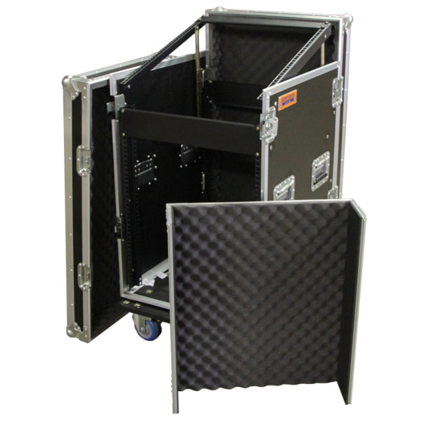 Encore 12RU Standard Combination Rack Case with Castors | Turra Music