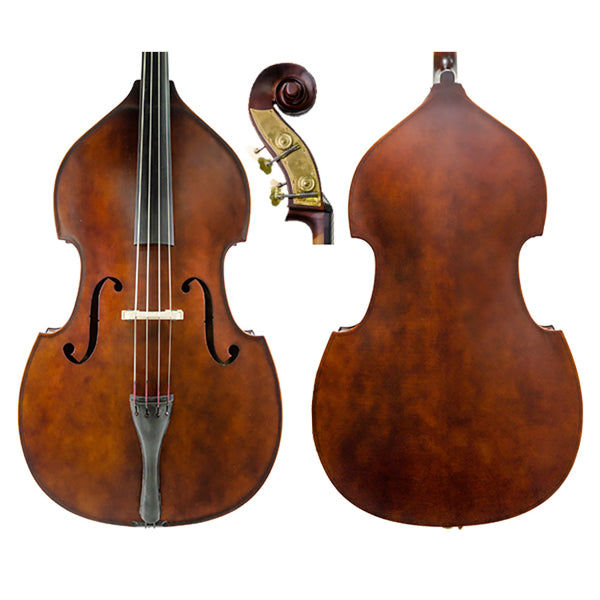 Enrico Student Plus Solid Top 1/2 Double Bass Outfit