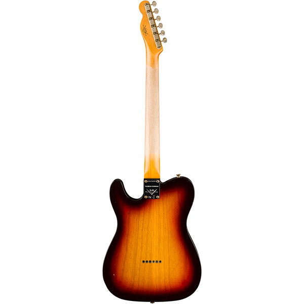 Fender Custom Shop 59 Tele Journeyman Relic Aged Chocolate 3-Tone Sunb