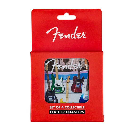 Fender Guitars Coasters set  4-Pack