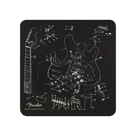 Fender Mousepad Exploded Strat