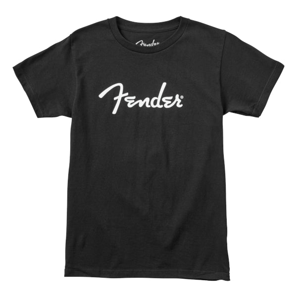 Fender Spaghetti Logo T-Shirt - Black