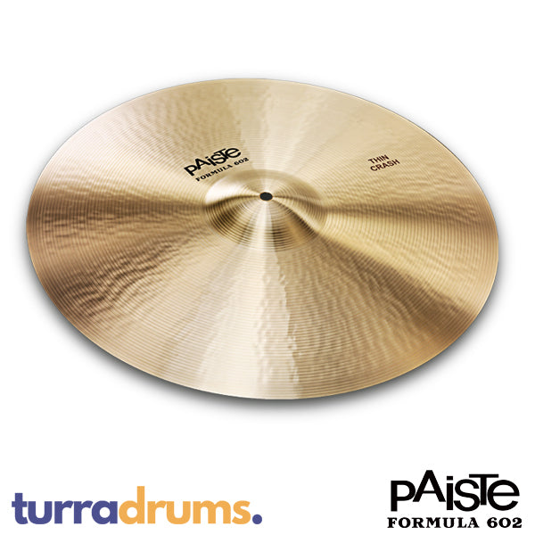 Paiste Formula 602 Classic 16" Thin Crash - Display Model