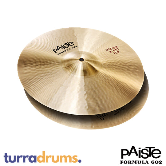 Paiste Formula 602 Classic 15" Medium Hi-Hats - Display Model
