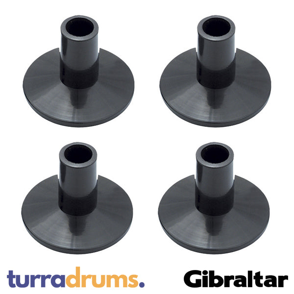 Gibraltar GSC19B 8mm Flanged Base Short Cymbal Sleeves (4-Pack)