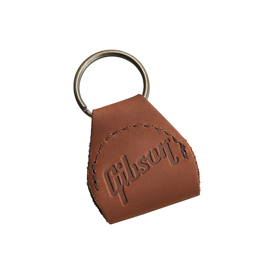 Gibson Premium Leather Pickholder Keychain