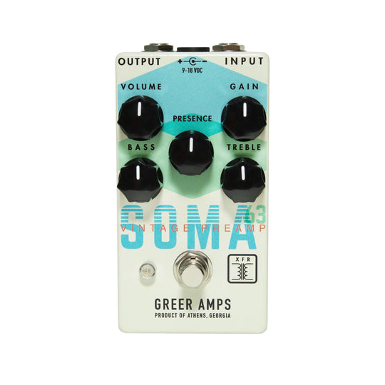 Greer Amps SOMA 63 Vintage Preamp