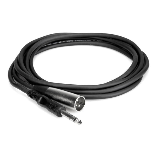 Hosa STX-105M Balanced Interconnect Cable 1/4" TRS to XLRM - 5ft