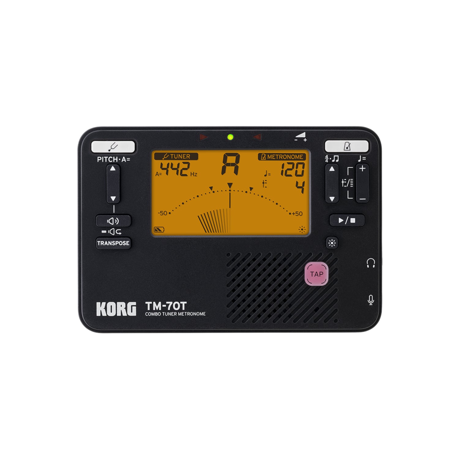 Korg TM-70T (Black) - Combo Tuner Metronome | Turramurra Music