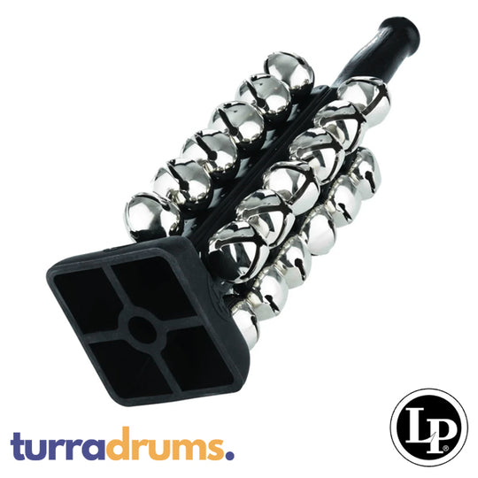 LP Percussion Sleigh Bells with Flat Silicone Base - 24 Jingles (LP3724)