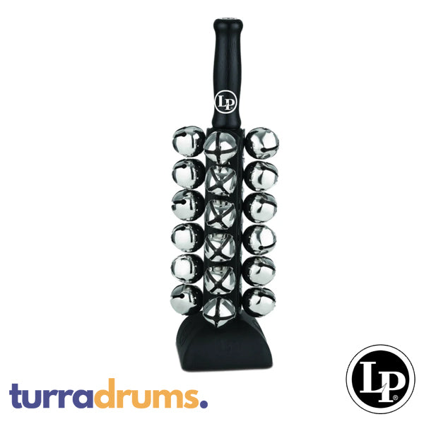 LP Percussion Sleigh Bells with Flat Silicone Base - 24 Jingles (LP3724)