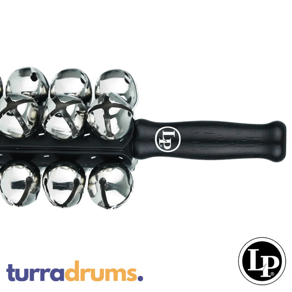 LP Percussion Sleigh Bells with Flat Silicone Base - 24 Jingles (LP3724)