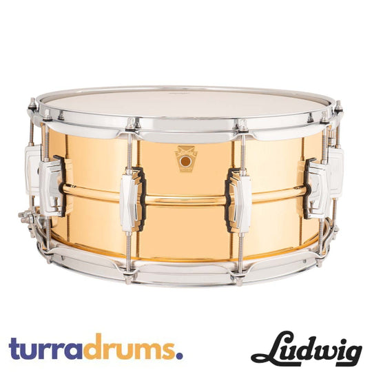 Ludwig Bronze Phonic Polished Snare 14" x 6.5" (LB552)