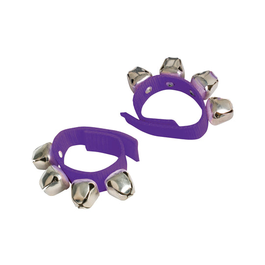 Mano Percussion Wrist Bells - Purple (Pair)