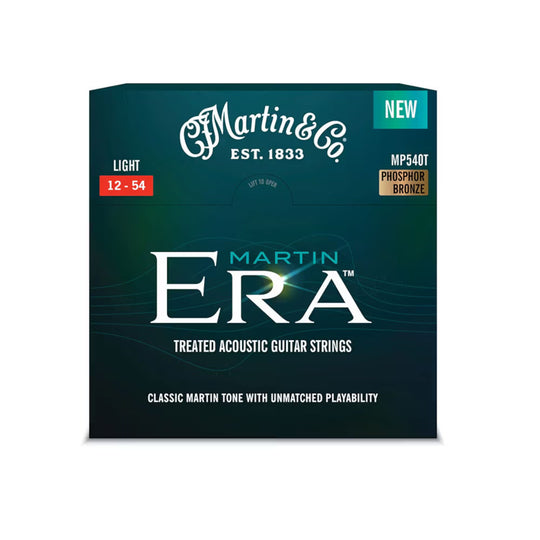Martin Era Treated Acoustic Guitar Strings - Light (12-54)