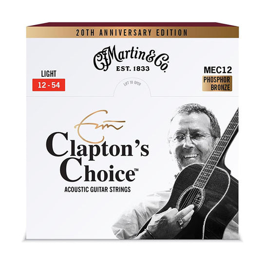 Martin Claptons Choice 20th Anniversary strings Light Gauge