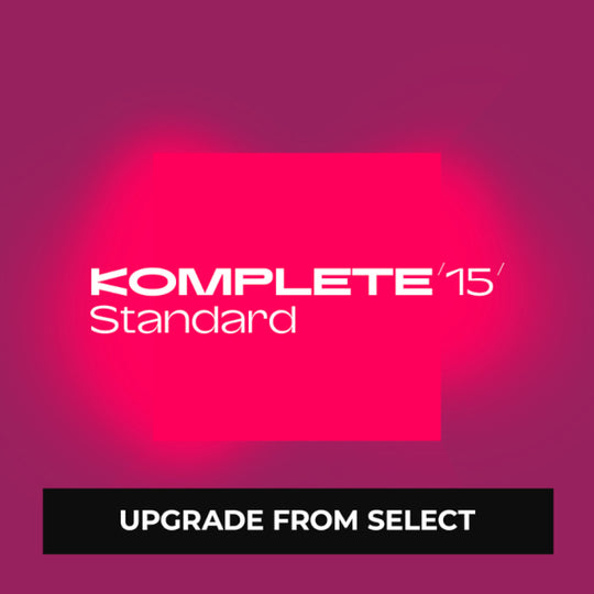 Native Instruments Komplete 15 Standard - Upgrade from Select (Download)