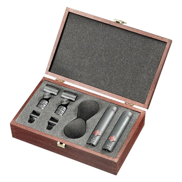 NEUMANN KM184 MT ステレオペア NEUMANN KM184 mt Stereo set (単一指向性)(ブラック)(国内正規品・3年