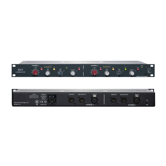Rupert Neve 5211 2 Channel Mic Pre
