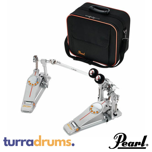 Pearl Demon Drive Chain Drive Double Bass Drum Pedal (P-3002C)