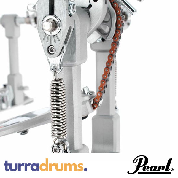 Pearl Demon Drive Chain Drive Double Bass Drum Pedal (P-3002C)