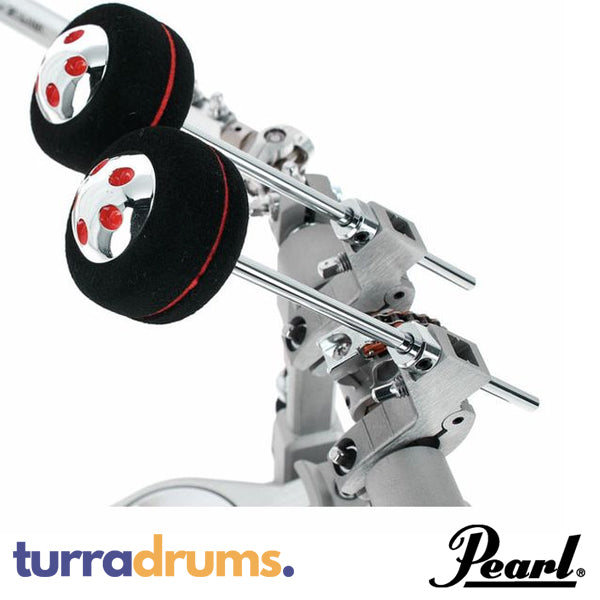 Pearl Demon Drive Chain Drive Double Bass Drum Pedal (P-3002C)