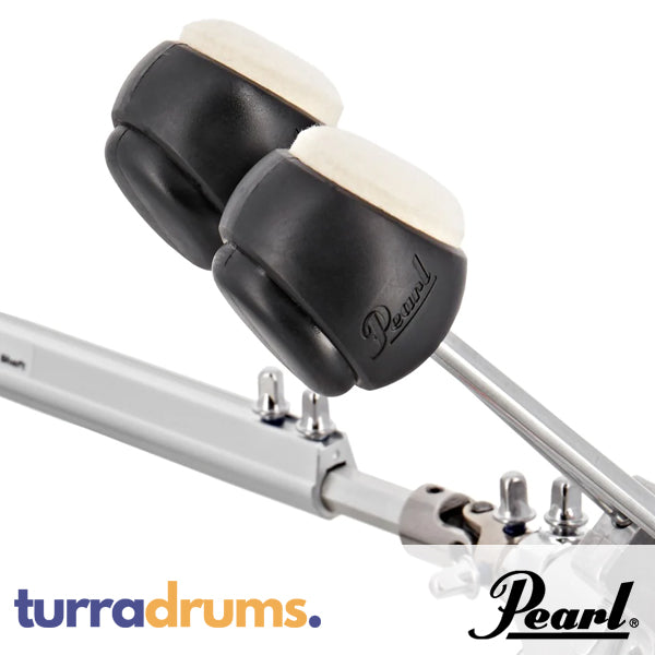 pearl p 932 double bass drum pedal Pearl Demonator Chain Drive Double Bass Drum Pedal (P-932)