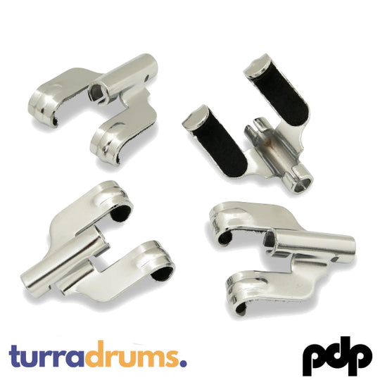 PDP Vintage-Style Claw Hooks (4-Pack)