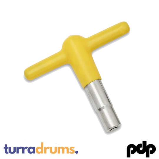 PDP Hi-Viz Drum Key, High Torque, Yellow