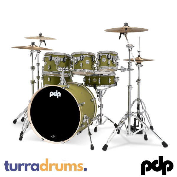 PDP Concept Maple 22" 7pc Drum Kit w/ Hardware (Satin)