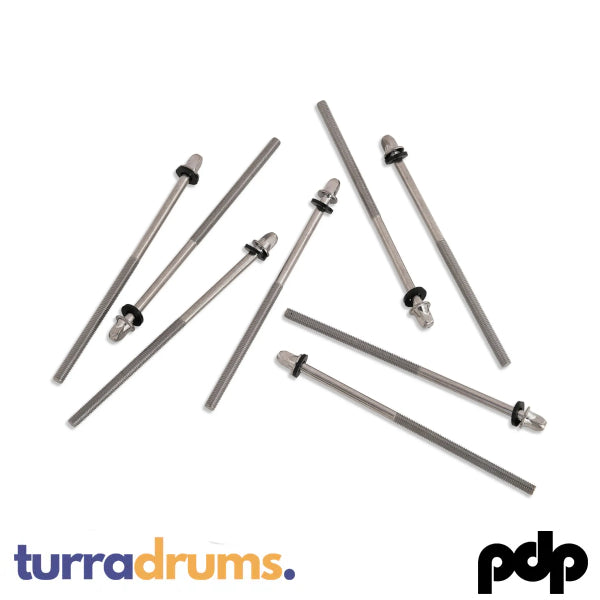 PDP True-Pitch Tension Rods (8-Pack)