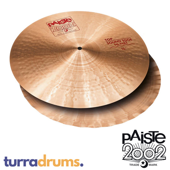 Paiste 2002 15" Sound Edge Hi-Hats - Display Model