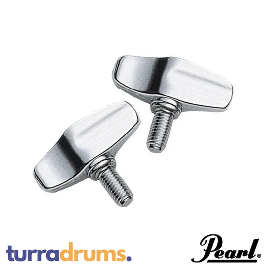 Pearl Wing Bolt Chrome M8 x 15mm 2-Pack (UGB-815/2)
